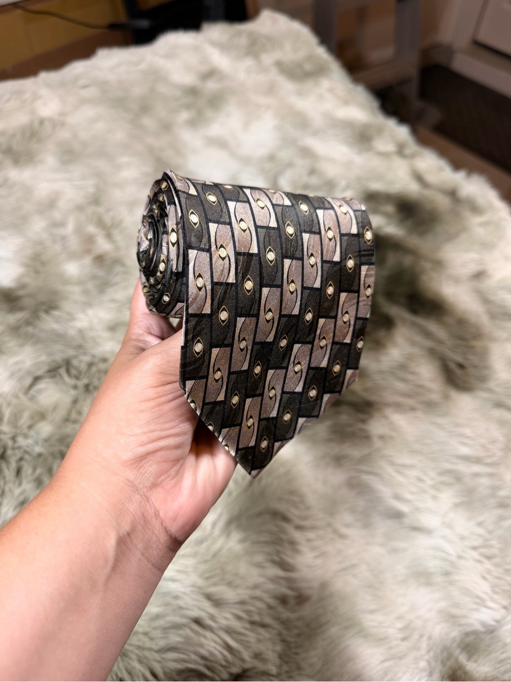 Kilburne & Finch Classic Men's Patterned Tie